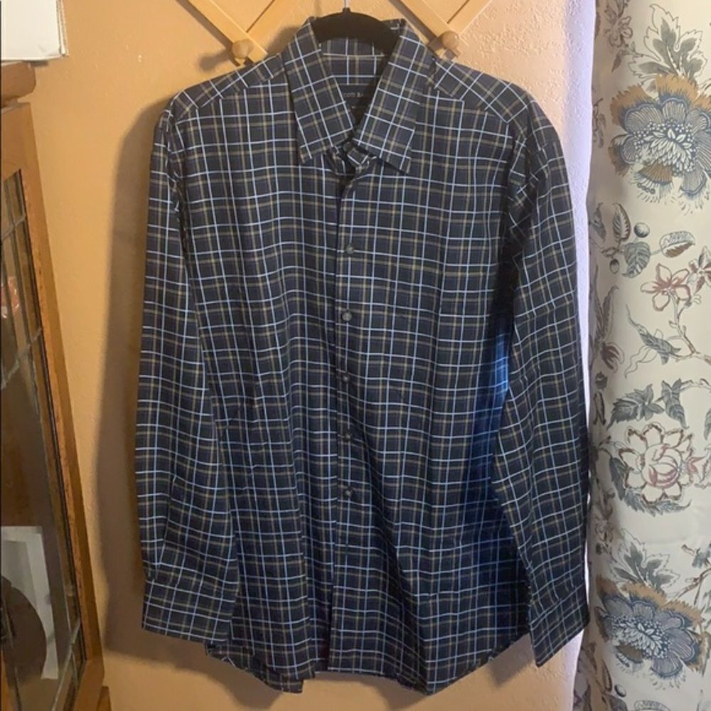 NWOT Scott Barber Long Sleeve Dress Shirt Size Medium